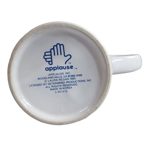 Applause Winter Wildlife Mug Realistic Art Regan Snow Conservation Fox 1985 VTG - Picture 8 of 10